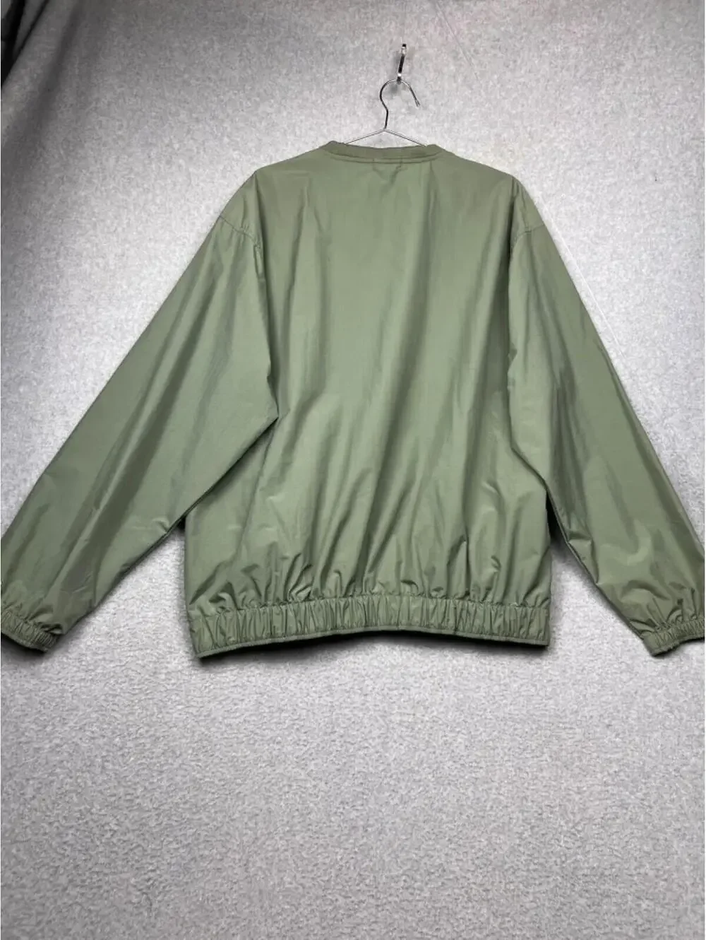 Izod XFG Golf Pullover WindBreaker Nylon Mens  XL Lightweight Green Outdoor